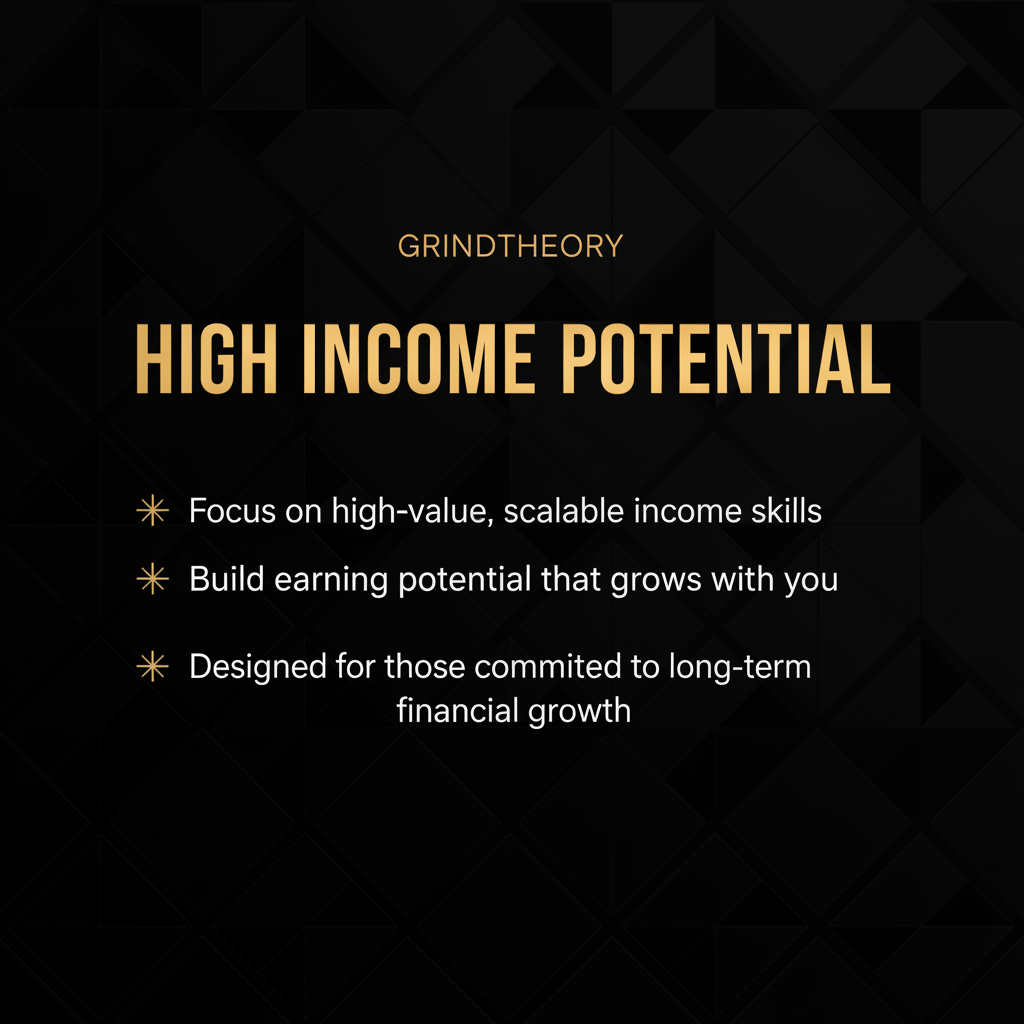 High Income Potential Benefits